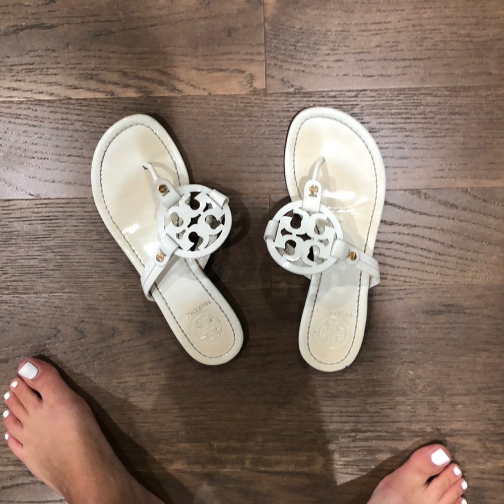 Tori Burch shoes white